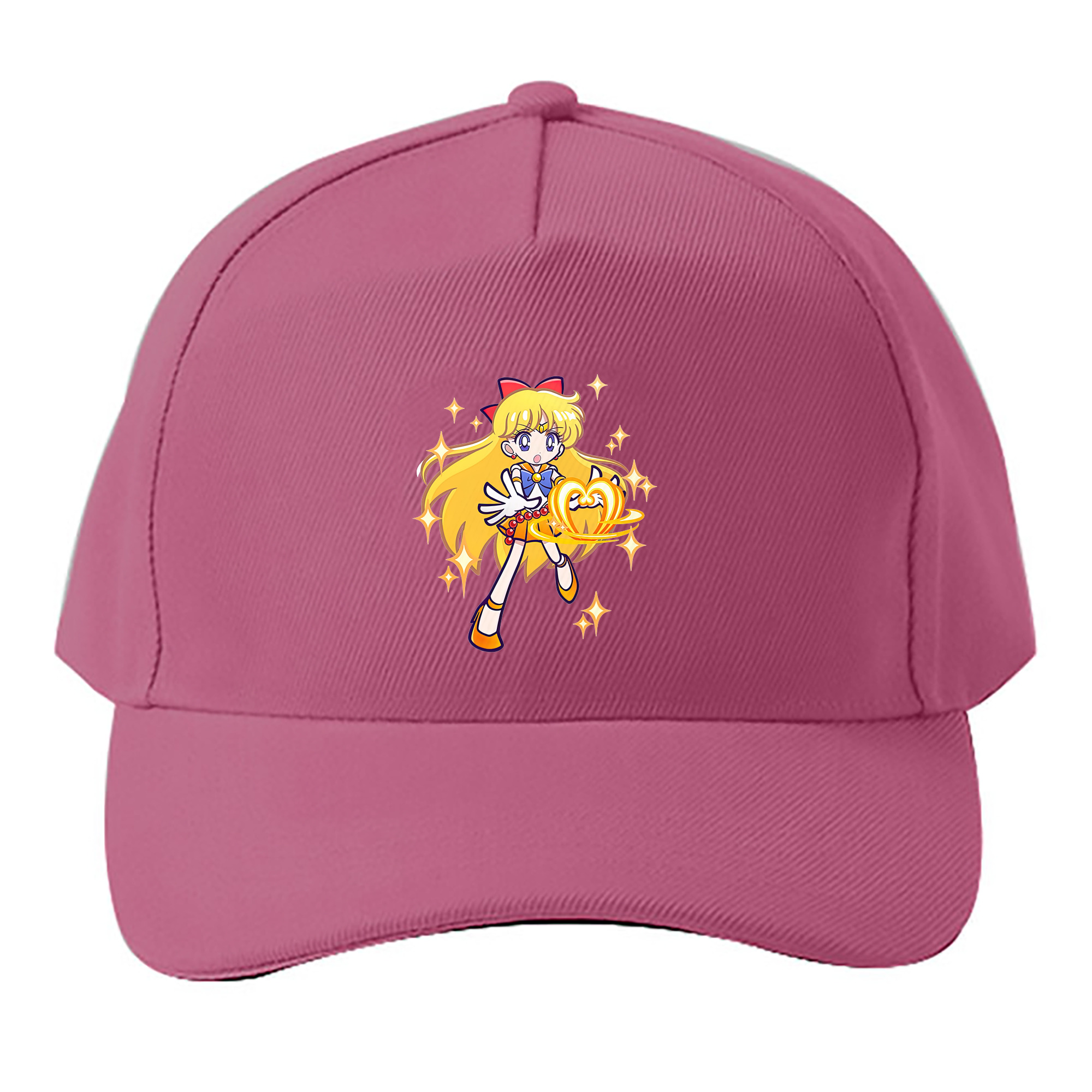 （画像用） 美少女戦士セーラームーン 愛野 美奈子 あいの みなこ Sailor Moon Aino Minako ベースボールキャップ 綿100％ 男女兼用 帽子 スポーツ